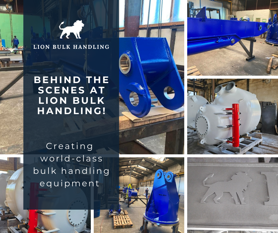 Behind the Scenes at Lion Bulk Handling – Building an Unloader!