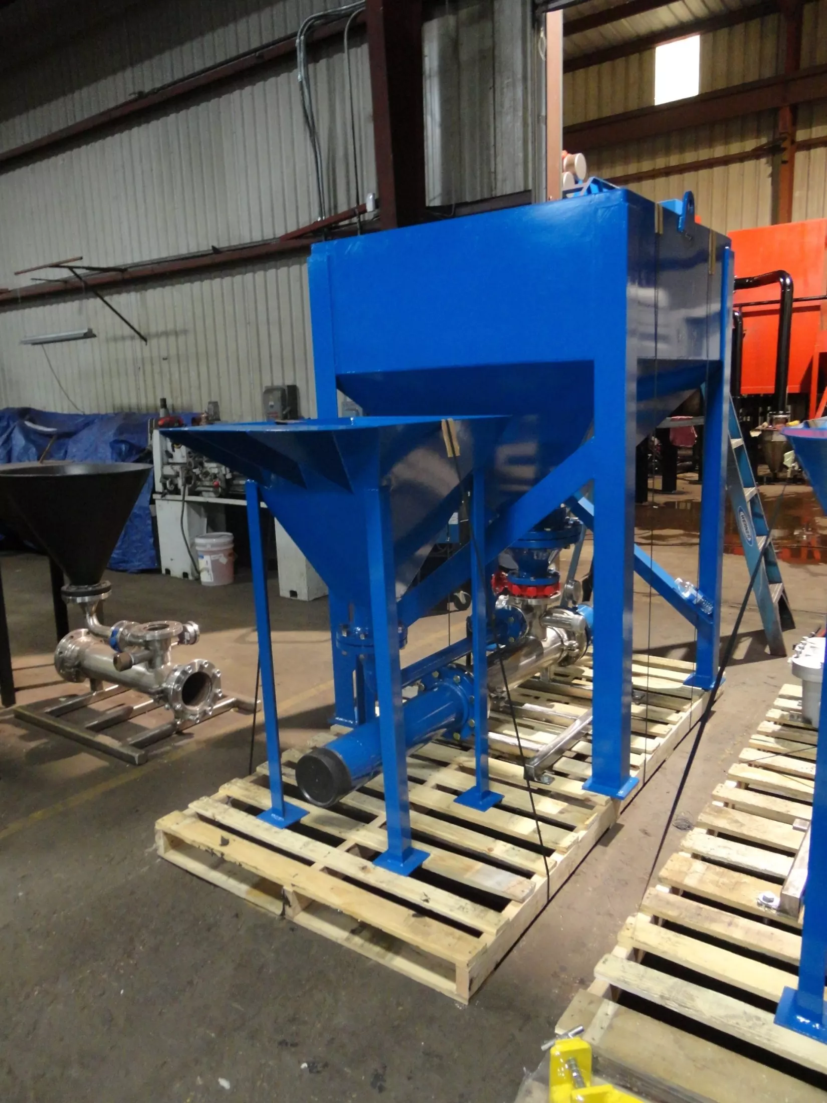 Big bag mixing unit